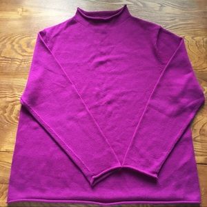 Mock turtleneck sweater